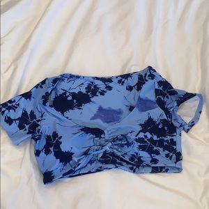 cute tie dye bikini! +free bag